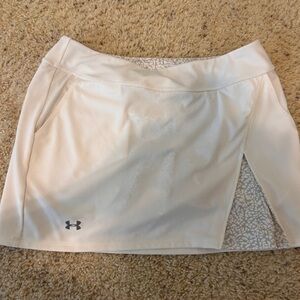 Under Armour White Skorts golf tennis